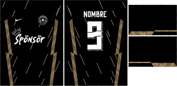 Jersey Black lineas VS25