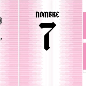 Jersey Pattern rosado VS25