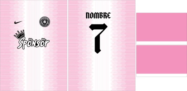Jersey Pattern rosado VS25