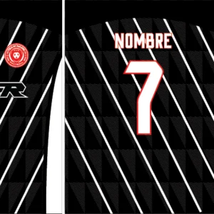 Jersey negro Trama lineal VS25