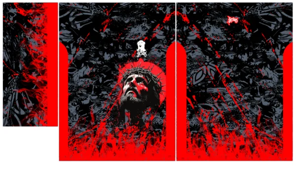 Jesus Rojo Interclasse Black 25