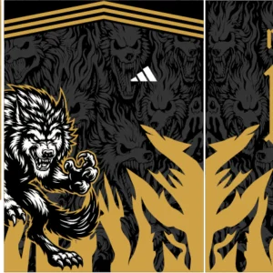 Lobo Negro Dorado Interclasse 25