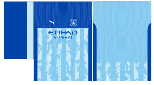 Manchester City Concept Franjas Grunge