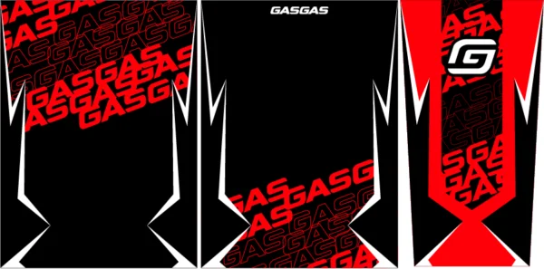 Motocross Black Rojo