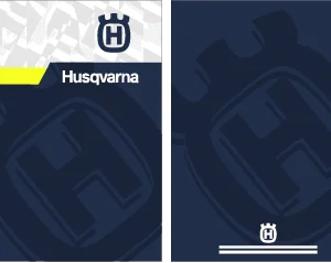 Motocross Husqvarna Azul