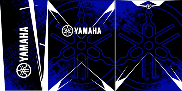 Motocross Yamaha Blue