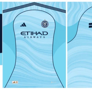 New York City Wave Blue