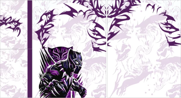 Pantera Negra Morado 25