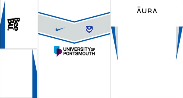 Portsmouth FC Away Kit 25