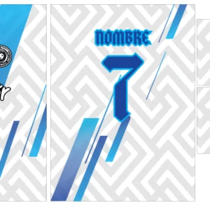 Geometric Jersey gris VS25