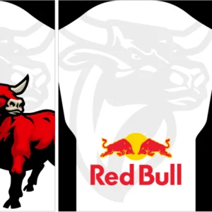 Motocross Red Bull White 26