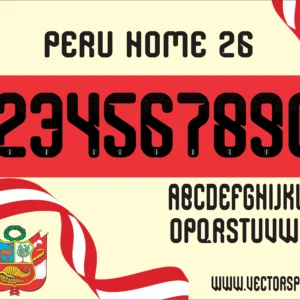 Peru Home Kit 26 Tipografia