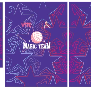 Voleyball Estrellas Morado Yite