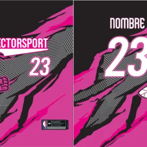 Baloncesto Avispa Negro-Fucsia