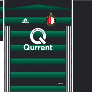 Feyenoord Away Kit Retro 17