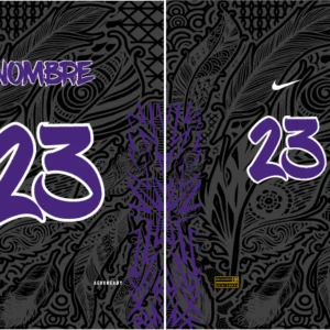 Jersey negro baloncesto VS25