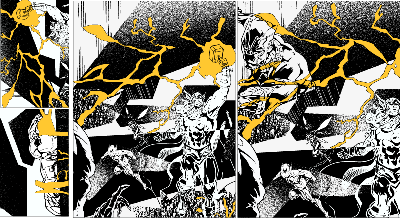 Marvel Blanco-Negro VS25