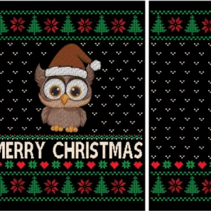 Merry Christmas Black 25