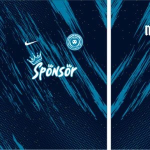 Pattern Grunge Azul Marino