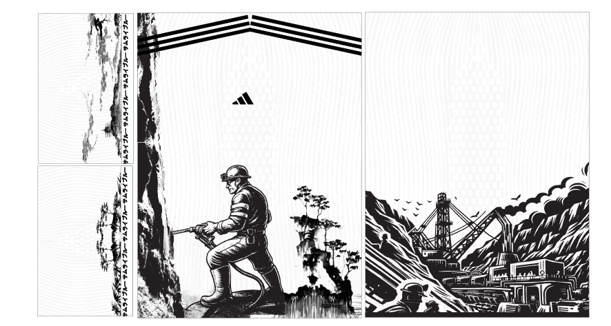 Pattern Minero Blanco