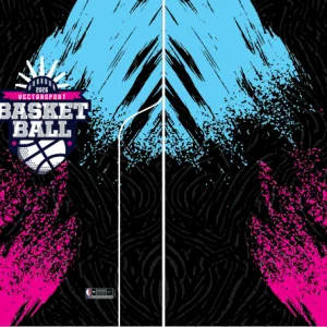 Baloncesto Grunge jersey VS26