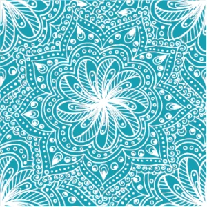 Mandala para efecto de camiseta