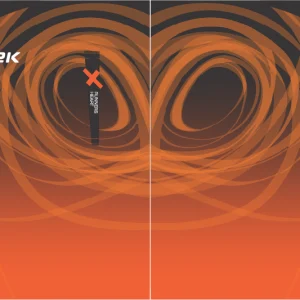 42K Runners Heart Orange