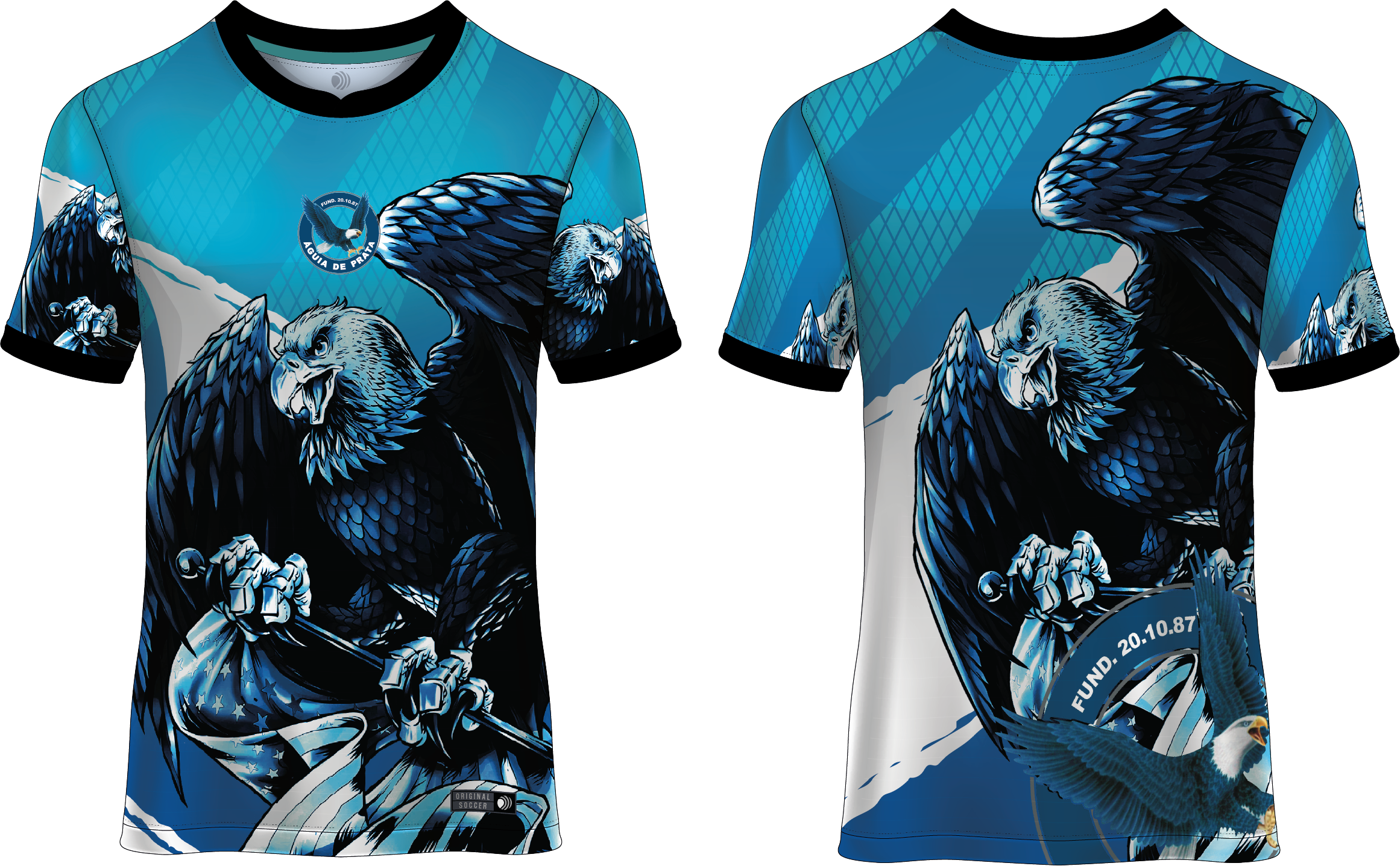 Camiseta Aguila Degradada