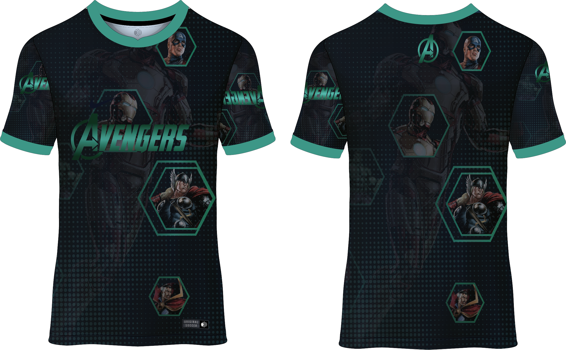 Camiseta AVENGERS DESIGN
