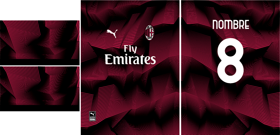 Ac Milan Rojo Concept
