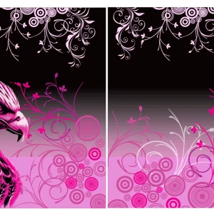 Aguila Floral Rosa 25