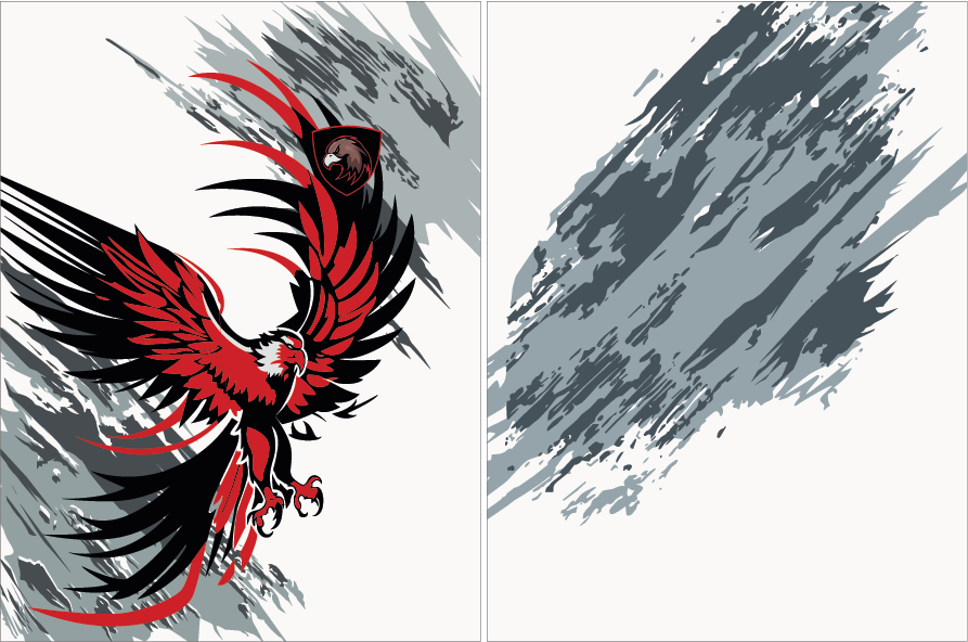 Aguila Red&Black Design