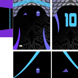 Argentina Floral Concept Black