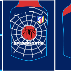 Atletico Madrid Spiderman Retro