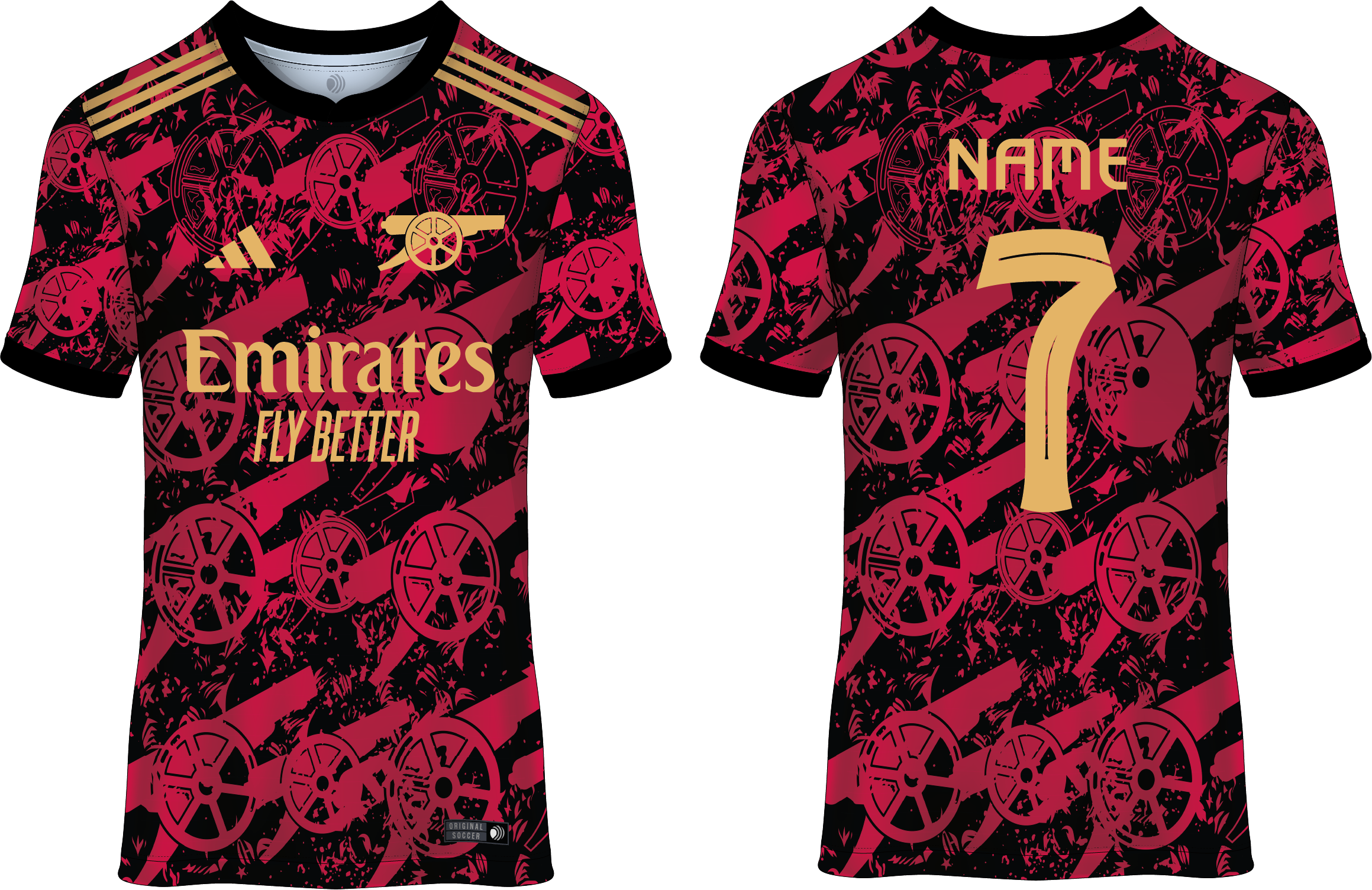 Camiseta Arsenal Oficial Primera