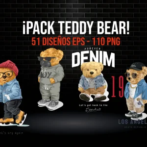 Pack Teddy Bear