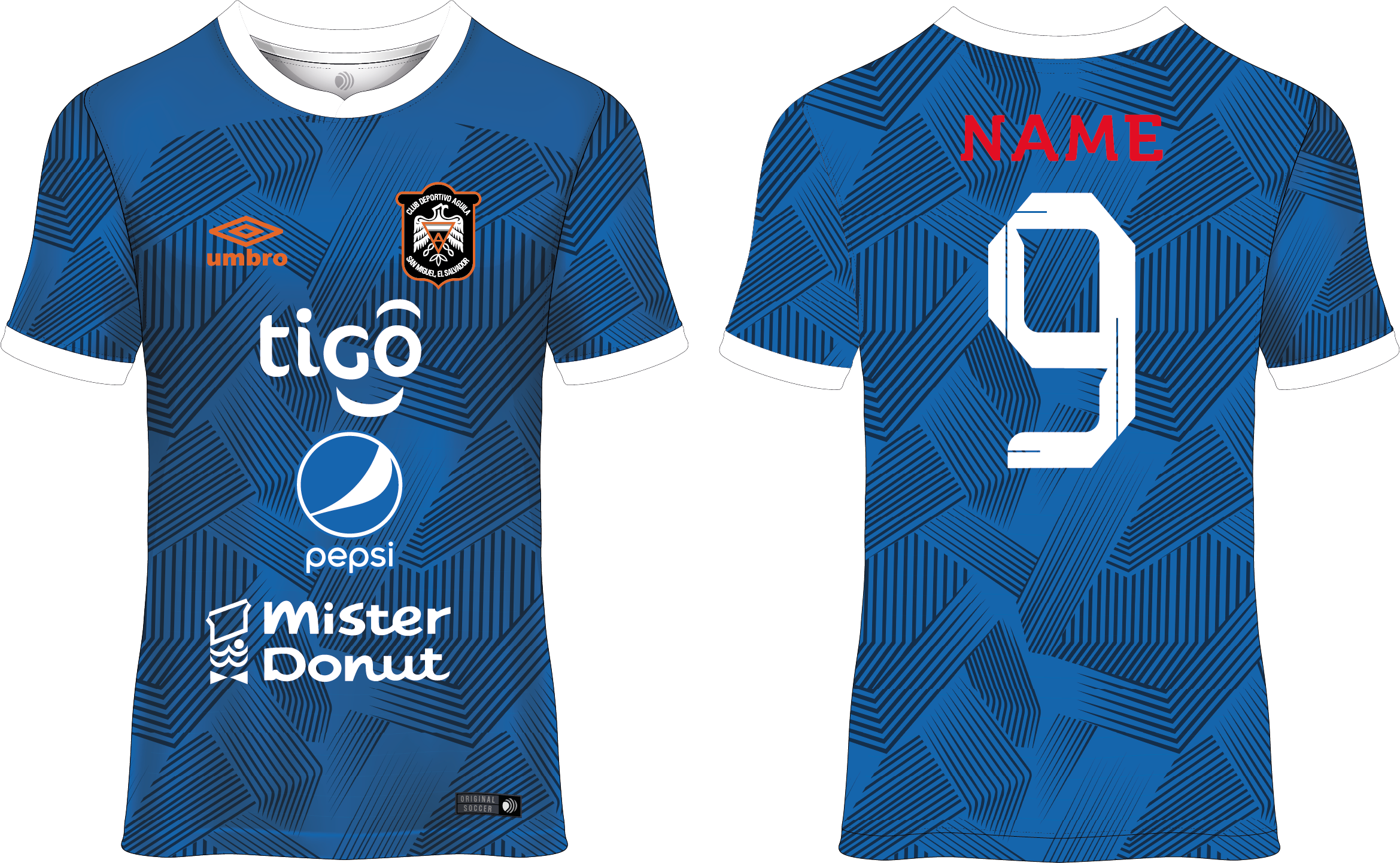 Diseño vector C.D AGUILA 21-22