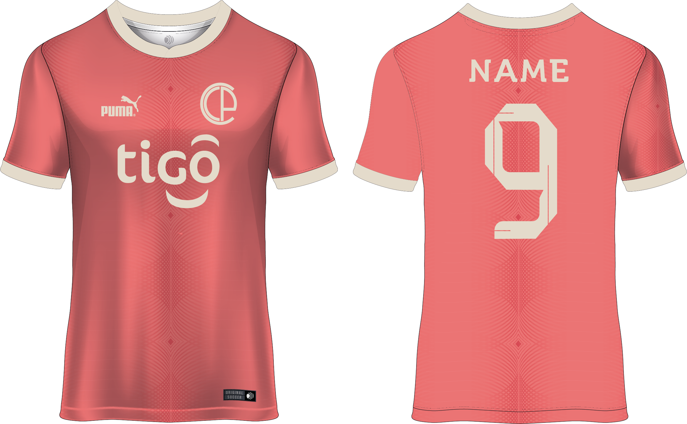 Diseño Vector CERRO PORTEÑO 2023-24