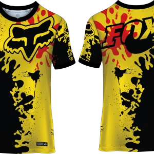 Vector Camiseta FOX Amarillo