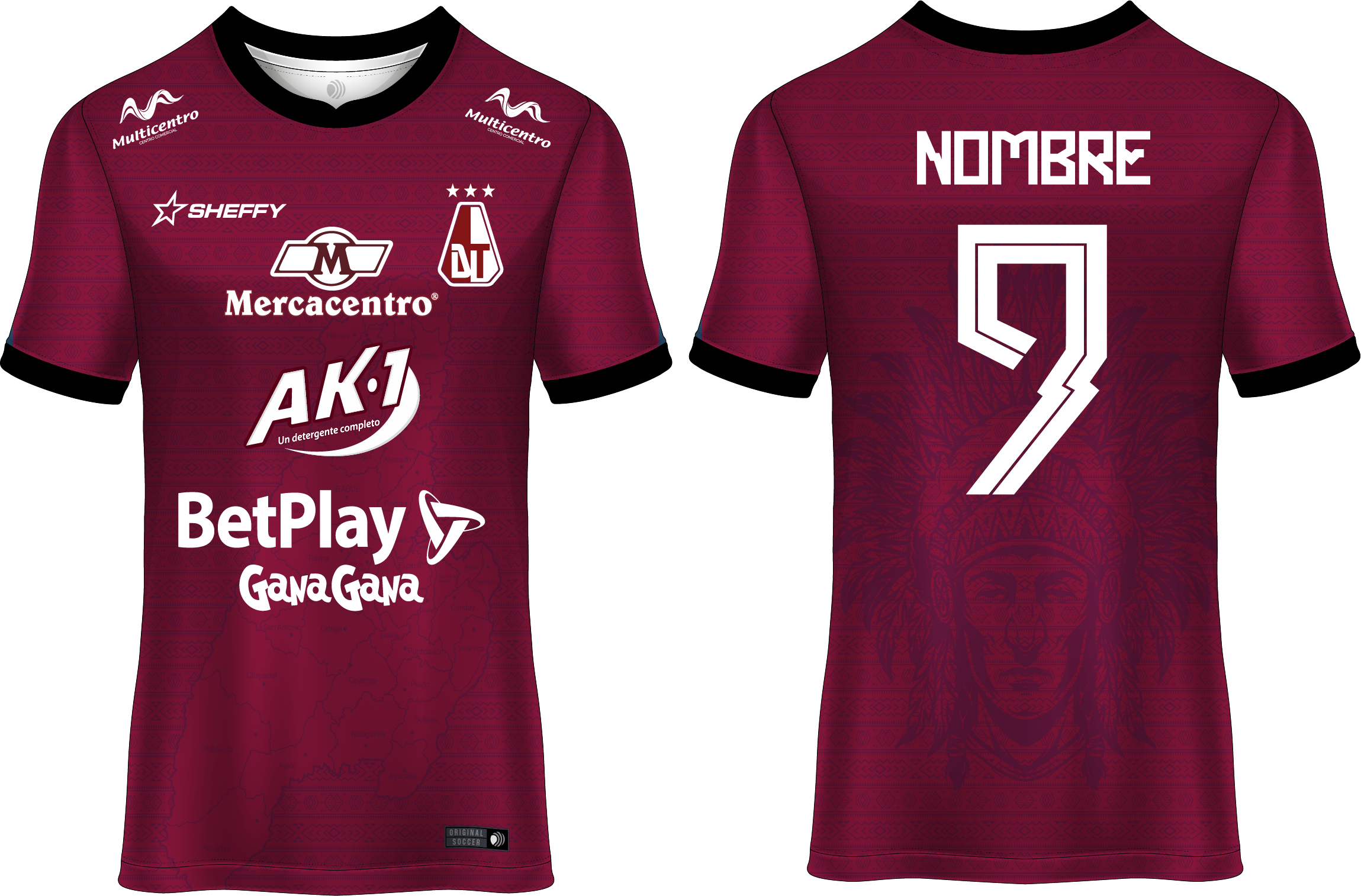 Camiseta deportes Tolima 2024
