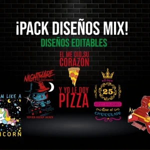 Pack diseños MIX