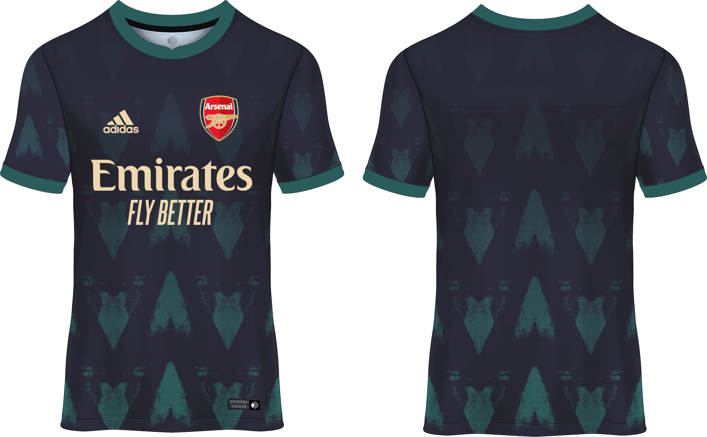 Vector Futbol Arsenal 2024