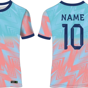 Bicolor Jersey lineal degradado