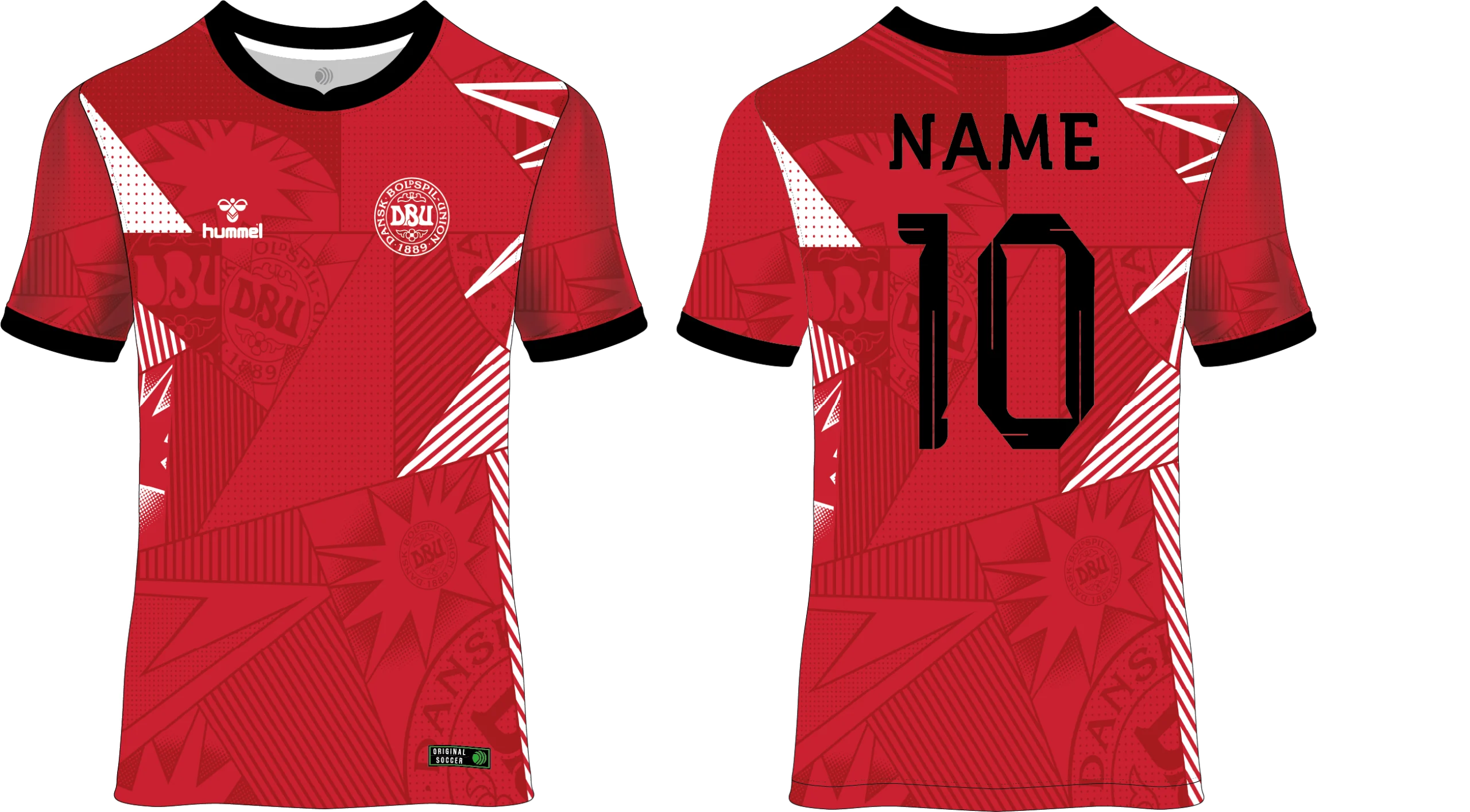 Dinamarca Jersey Femenino 2023
