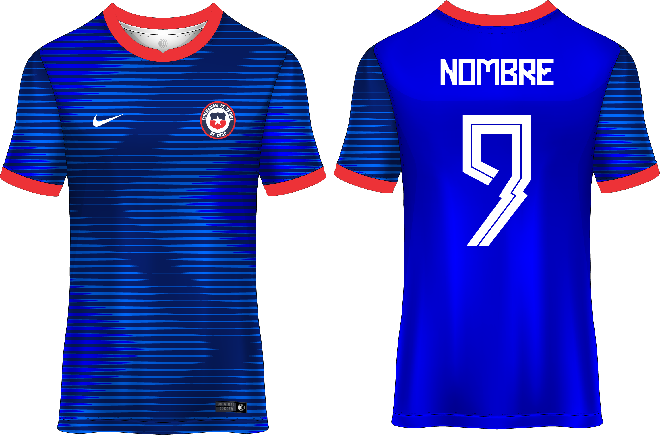 Camiseta Chile 2018