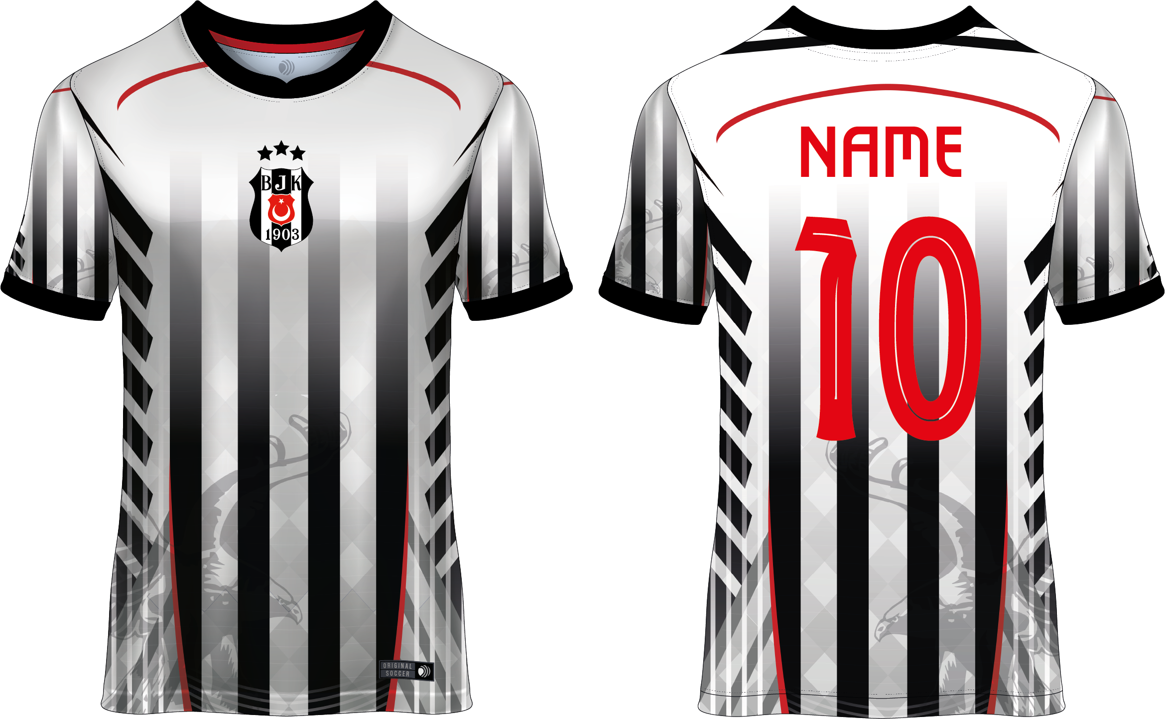 BESIKTAS JK diseño Vector