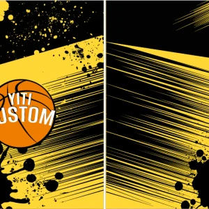 Basket Yite Amarillo Grunge