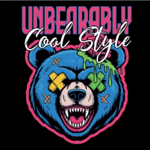 Bear Cool Style - DTF