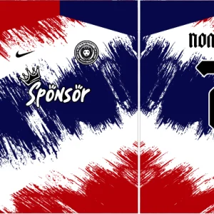 Blanco Grunge Rojo VS25