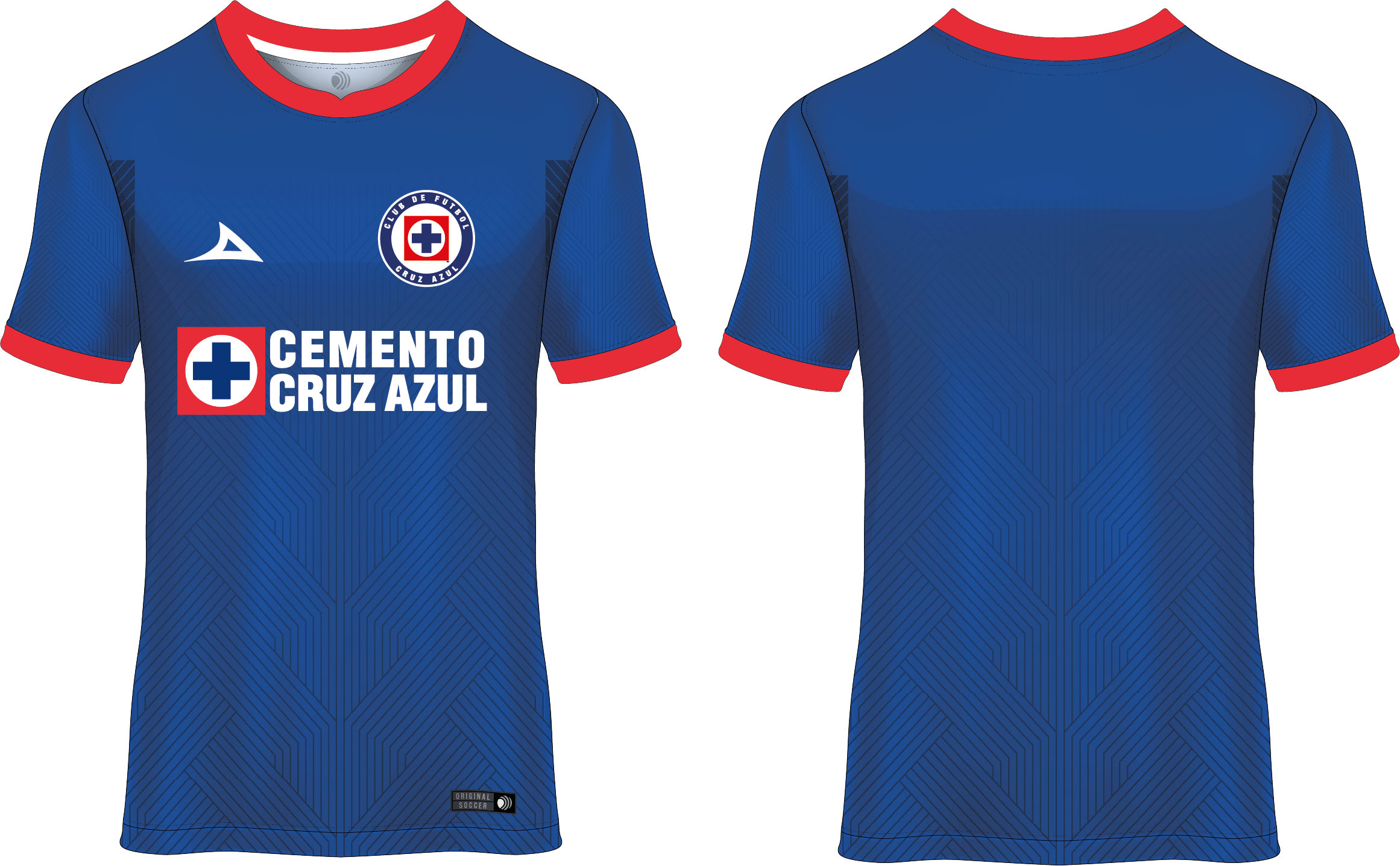 Cruz Azul Home 2023-2024 Vector